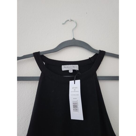Michael‎ Stars Racerback Midi Dress in Black - Picture 6 of 7